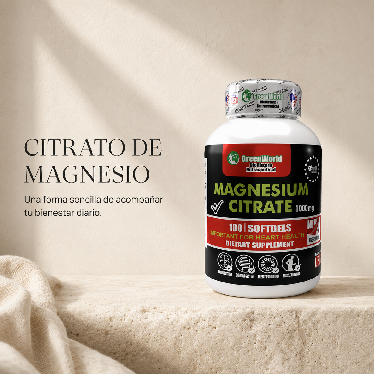 Citrato de Magnesio